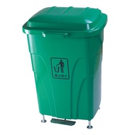 Baiyun AF07301A Foot-operated Trash Can Outdoor Collection Bin 70L