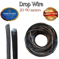 Duplex Drop Wire ACSR Service 6/7 14mm x 20-90Meters Duplex Double ONLY Aluminum Read Descrip.