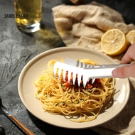 Sr| Pasta Scoop Food Grade Heat-Resistant Stainless Steel Noodle Tongs Pasta Spoon Spaghetti Server 