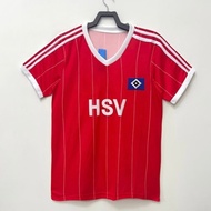 1983/1984 HB Away Red Retro Short-Sleeve Football Jersey S-XXL