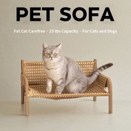 Cat Sofa Cat Lounge Chair Wooden Cat Lounge Chair Cat Sofa Bed Rattan Sofa Bed