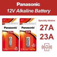 🔥Original Panasonic 27A / 23A 12V Alkaline Battery (1PCS) Alarm Battery / Remote Battery / Autogate 