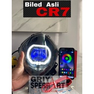 Old Fino headlights custom billed billed ORIGINAL projector CR7 RGBDEVIL + Relay