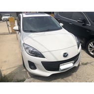【FB搜尋桃園阿承】馬自達 超人氣MAZDA3跑9萬 2012年 2.0 白色 二手車 中古車