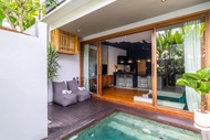 Vila 50 m² dengan 1 bilik tidur dan 2 bilik mandi peribadi di Canggu (Hebe Villa by Betterplace)