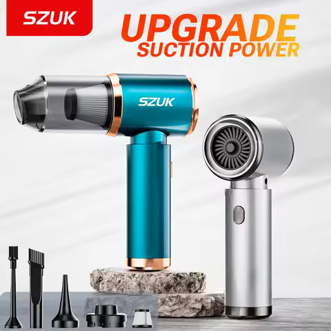 SZUK Wireless Car Vacuum Cleaner 8000Pa Powerful Handheld Cleaning Machine Strong Suction Portable M