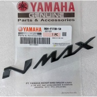3D Emblem All New Nmax Nmax N Max Sticker Black Sticker 100% Original Genuine Yamaha B6H-F173B-50