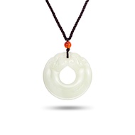 SK Jewellery Lotus Blossom Jade Necklace