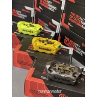 Brembo M3 Caliper 1:1 New Version Y15ZR/LC135/Y125ZR/NVX/RS150/RXZ Colour Yellow / Green / Grey