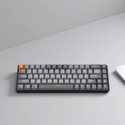 60% Wireless Mechanical Keyboard Bluetooth Dual Mode Hot-Swap Ziyoulang K68 Mini Keyboard 68-Key Red