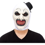 Topeng Badut Pigmiss Horror Art, Topeng Cosplay Halloween yang Menakutkan dan Seram, Aksesori Kostum