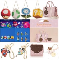 🐧Samantha Thavasa The Super Mario Galaxy Movie Collection 吊飾收納袋 / 吊飾 ; SAMANTHAVEGA Sugarbunnies 手提袋