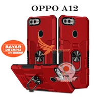 CASING OPPO A12 2020 CASE ROBOT HIT EYE RING CASING STANDING NEW COVER