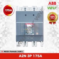 ABB MCCB Breaker A Formula Model A2N 3P 36kA Size 175 Amps (A)