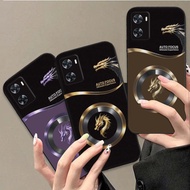 Oppo A77s case printed with dragon badge, camera protection