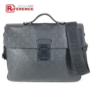 LOUIS VUITTONRFIC Monogram Taurillon S-Lock 公事包