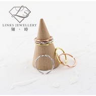 Simple Style S925 Sterling Silver Simple Line Personality Ring S925 Ring Simple Ring Sterling Silver