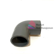 (Per 10 Pcs) Knee PVC 3/4 JAYA / Knie Elbow / Keni Bengkokan Sambungan Pipa Paralon L