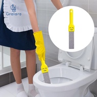 GRALARA Pumice Stone Toilet Brush, Bathroom Accessories, Toilet Cleaner for Sinks And Tiles