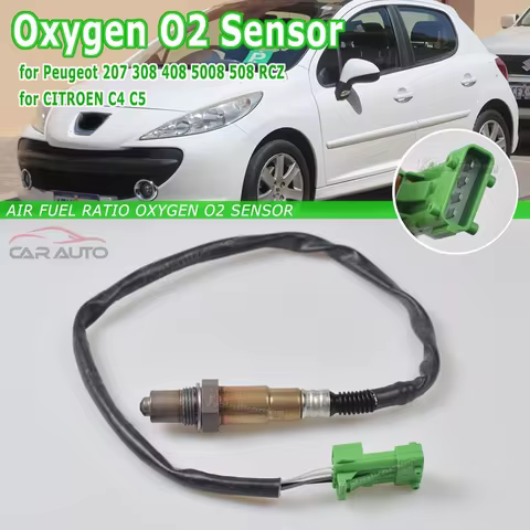 New Lambda Probe O2 Oxygen Sensor 0258010081 1609345380 For PEUGEOT 207 208 308 CC SW 408 508 3008 5