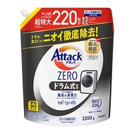 [Large capacity] Decalac size Attack ZERO drum type laundry liquid attack liquid attack is the best cleanliness in history. Refilled to 0 hideaway accumulation of bacteria 2200g