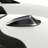 Carbon Fiber Car External Roof Antenna Accessories Shark Fin Sticker Compatible with BMW 3 Series G4