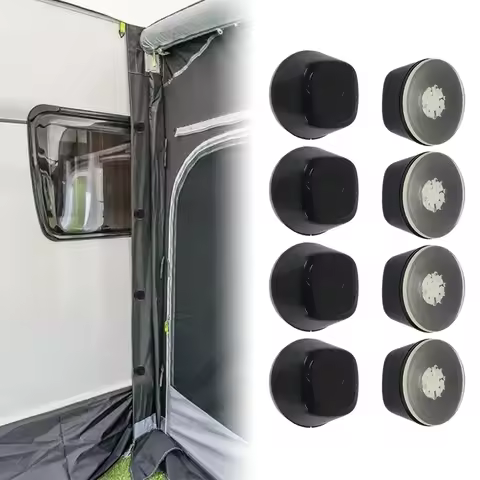 8PCS Camper Pack for Dometic Kampa Limpet Fix Kit System Awning Suction Cups Caravan Motorhome Campe