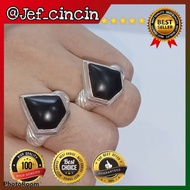 Cincin Teras Gemunggal hitam/Teras kelor