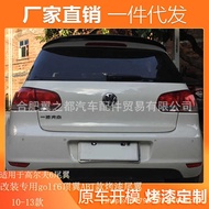 Suitable for 10-13 Golf 6 Spoiler Modification Special Golf 6 Top Spoiler ABT Style Painted S