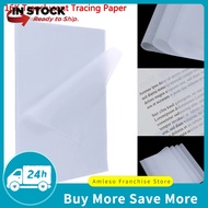 LazaraSale 500แผ่น A4กระดาษลอกแบบบางโปร่งแสงการประดิษฐ์ตัวอักษร Copy Drawing แผ่น