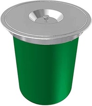 FRANKE Flush-M F12 Stainless Steel Waste Bin 12 Litre 315 mm Green