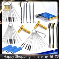 Case Included Carburetor Cleaner Kit, Torch Tip Cleaner Set Featuring Brush Brushes, Hexagonal Wrenc