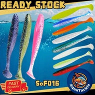 AquaTackle - 【SoF016】SP 9CM T-Tail Soft Plastic 1pcs Killer Soft Bait Casting HARUAN Fishing Lure Um