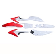 JFG Motorcycle Pit Bike Frame CRF110 Fender Blue Pitbike Plastics Kit For Honda CRF 110 crf110