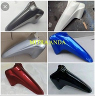 GRATIS ONGKIR - Slebor spakbor depan Supra X 125 New Batman hitam silver putih merah STANDAR ORIGINA