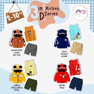 3in1 3D Mickey Series by Mauza || 2T - 10T