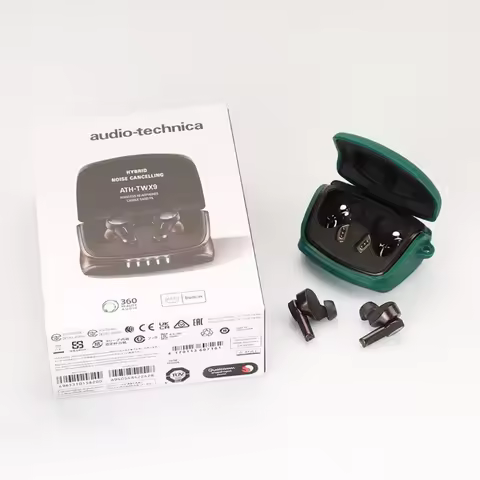 Wireless Headphone Protective Case Compatible for ATH TWX9/SQ1TW Cover Dust Shockproof Shell Washabl