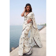 Japan Satin Saree Beautiful Design Sarees for women