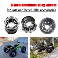 8 Inch Tires Wheel white hub 8 Inch 19X7-8 inch 18* 9.5-8 inch Wheel Rims for ATV parts