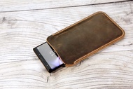 Galaxy S23 S22 S21 S20 Ultra ケース レザースリーブ 本革 スマホケース 落下防止 耐衝撃 カメラ保護 カバー Samsung Galaxy S23 Ultra 5G対応 