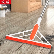 Magic Broom Toilet Wiper Silicone Broom Bathroom Floor Scraper Toilet Cleaning Utensils Scraper Broo