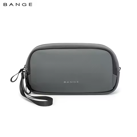 BANGE new polyester light waterproof unisex digital USB cable storage hand bag
