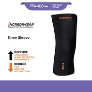 INCREDIWEAR Knee Sleeve (Black) Support Guard Joint Pain Relief Blood Circulation Sports Pelindung Lutut Sukan 护膝