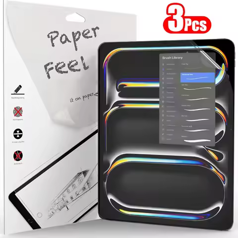 3Pcs Paper Feel Like Screen Protector for Samsung Galaxy Tab S6 Lite S9 S8 S7 Plus S10 Ultra Matte P