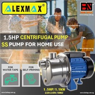 CENTRIFUGAL WATER PUMP 1.5HP/1.1KW/1"X1"/PORTABLE WATER TRANSFER PUMP/STAINLESS STEEL HIGH POWER WAT