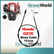 Honda GX35 Mesin Rumput Throttle Cable Tali Minyak Mesin Rumput Wayar Mesin Rumput