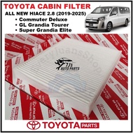 Hiace Cabin Filter - Commuter Deluxe / GL Grandia Tourer / Super Grandia Elite - 2.8 Engine
