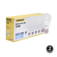 LAMPU KRISBOW 11 WATT ISI 5 PCS PUTIH