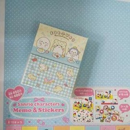 日本版 Sanrio Marumofubiyori 拖把熊memo紙及貼紙