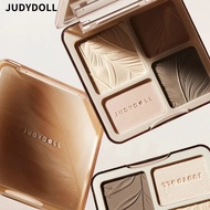 橘朵修容盘升级包装 JUDYDOLL Grooming Tray Four Colors Brightening Three-Dimensional Matte